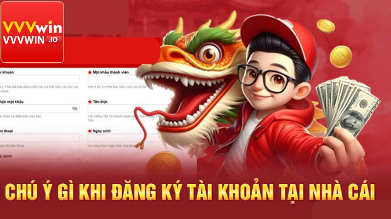 Một vài lưu ý quan trọng cần nắm trong khi đăng ký
